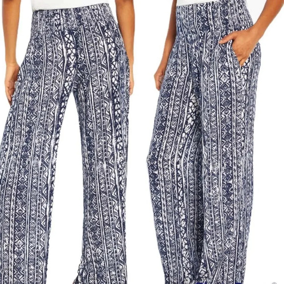 Three Dots Ladies' Printed Pant Medium Airy - Picture 6 of 10